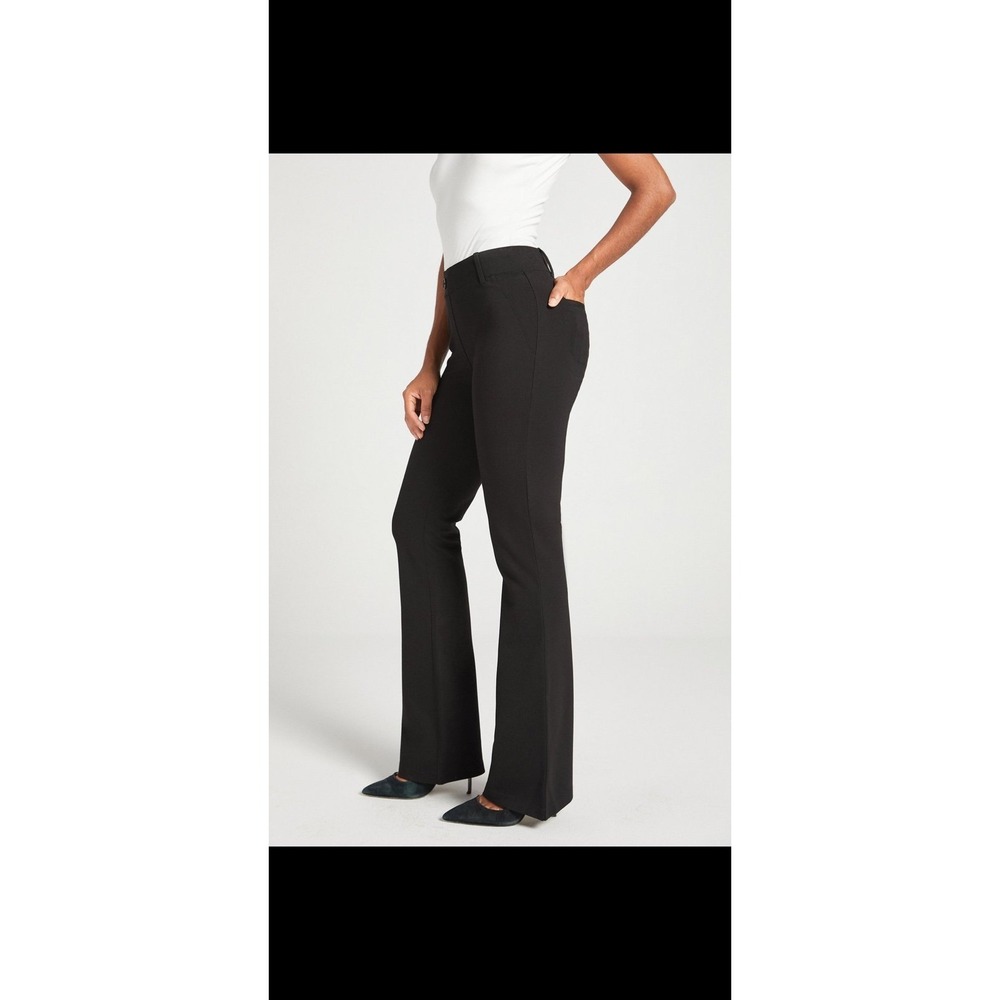 Betabrand Sz medium two pocket flare leg black pants